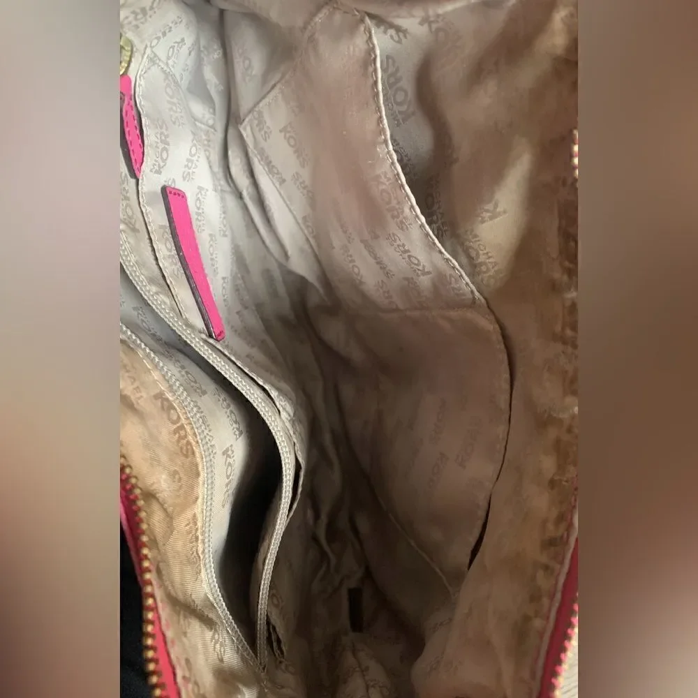 Michael Kors satchel bag used needs a lot of TLC